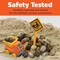 Sensory Bin: Construction Zone Playset - Preschool Learning Activities, Excavator Toys for Boys Ages 3-5+, Outdoor Toys and Gifts for Kids